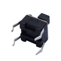 Fabricants tout-en-un – Interrupteur tactile à bouton carré 6*6*7.3, 4 broches, 50mA, DC12V