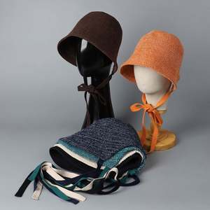 Chapeau Bob Femme Tricoté Respirant et Confortable pour l'Été 2025 – Protection Solaire Extérieure et Plage - Product Image 1