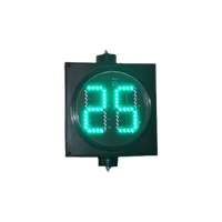 Timer Hitung Mundur Lampu Lalu Lintas LED Layar PC 2-Digit 300mm