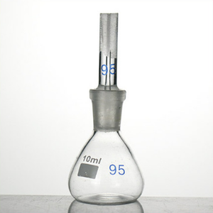 Pirômetro de temperatura de alta qualidade, equipamento de laboratório de teste de água transparente de 10ml, pirômetro de vidro - Product Image 2