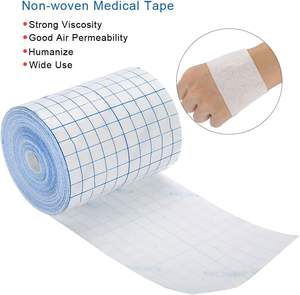 Rouleau de pansement de fixation respirant médical rouleau de ruban de tissu Non tissé rouleau de fixation de plâtre extensible - Product Image 5