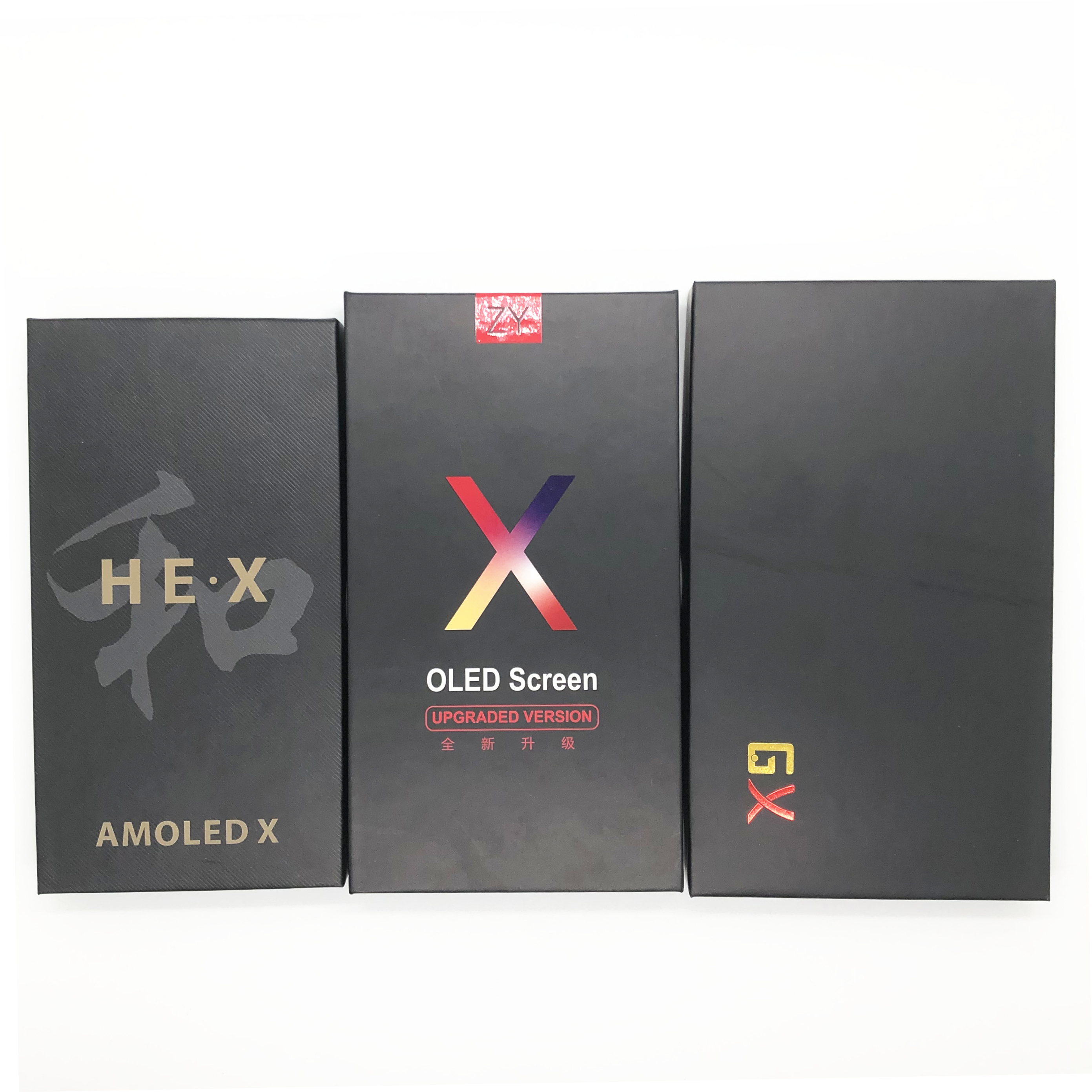 Оригинальный oem ЖК-экран для iphone 12 pro max 11 X GX жесткий amooled с сенсорным дигитайзером в сборе для iphone 13 lcd