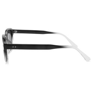 Lunettes de soleil carrées classiques, monture noire en PC, protection UV400, unisexe, style conduite, 5023 - Product Image 5