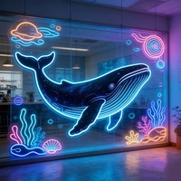 Enseigne néon LED UV personnalisée avec design gratuit, enseigne néon LED UV avec logo personnalisé pour la décoration de fête et de maison