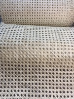 Nouveau Rouleau de 15m de Tressage en Rotin Naturel de Haute Qualité Grade AA, Style Séché du Vietnam, avec Cœur en Bambou, pour Usage en Mobilier, Marque VIET STARLIGHT