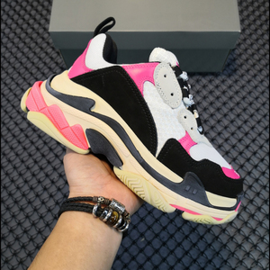 Chaussures de sport décontractées pour hommes, modèle triple, de créateur, OEM ODM, en matériau de qualité supérieure, basses, style Dad Shoes, pour la course à pied et le quotidien - Product Image 3