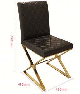 Silla de Comedor de Lujo Nórdico para Sala de Estar, Silla Moderna Minimalista Estilo Red Book - Product Image 5