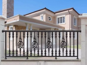 Ringhiera del balcone moderna disegni& balcone ringhiera di <span class=keywords><strong>ferro</strong></span> e disegni di design moderno per la ringhiera del balcone - Product Image 4