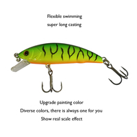 Leurre de pêche LUTAC Pro-Grade Trout Minnow Hard Bait Haute performance Durable Écologique Facile à utiliser