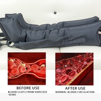 Bottes de récupération de compression d'air professionnelles Dispositif de compression pneumatique intermittent pour les jambes