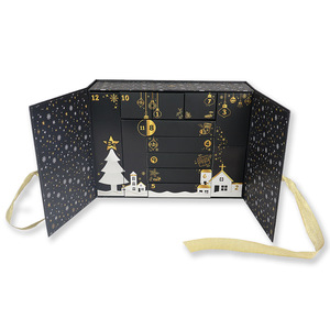 Hộp bìa cứng màu hồng đen tùy chỉnh, bao bì thương mại, hộp đựng tóc giả, hộp thư, thùng carton với logo tùy chỉnh - Product Image 6