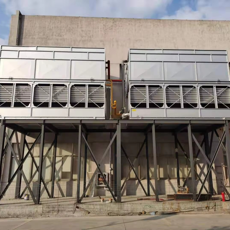 Supermarket Cooling Dry Cooler Refrigeration Evaporative