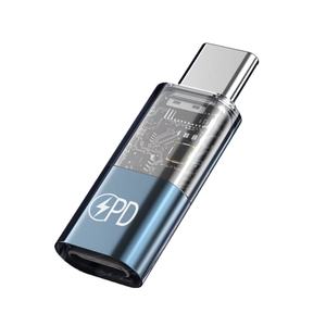 <span class=keywords><strong>Adaptador</strong></span> <span class=keywords><strong>OTG</strong></span> Lightnin a tipo C hembra a USB C macho PD30W <span class=keywords><strong>Adaptador</strong></span> de carga rápida para <span class=keywords><strong>iPhone</strong></span> 15/14/13ProMAX Laptop Converter - Product Image 1