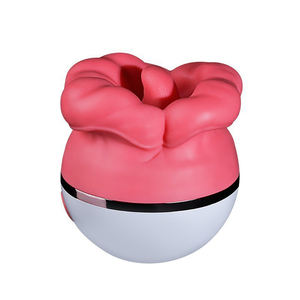 Vente en gros grande bouche rose Vibromasseur étanche 10 vitesses par aspiration ABS/Silicone USB rechargeable pour lécher les lèvres - Product Image 6