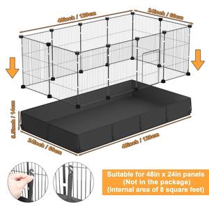 Tragbares 12-Panel-Heimtier bett für Haustiere im Innen-und Außenbereich mit wasserdichtem Schutz für kleine Tiere für Katzen und Hunde - Product Image 2