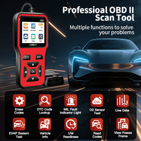 Dispositivo de Diagnóstico Automotriz Universal V500-1, Lector de Códigos Obd2, Analizador de Motor, Escáner Obd2 con Pantalla, Máquina de Diagnóstico para Todos los Autos