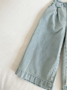 <span class=keywords><strong>Pantaloni</strong></span> in Denim a gamba dritta larghi in Blue Jeans a <span class=keywords><strong>vita</strong></span> <span class=keywords><strong>alta</strong></span> da 2025 da ragazza per bambini - Product Image 6