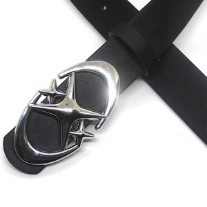 <span class=keywords><strong>Ceinture</strong></span> en cuir PU unisexe avec boucle étoile <span class=keywords><strong>et</strong></span> lune pour hommes <span class=keywords><strong>et</strong></span> femmes <span class=keywords><strong>ceinture</strong></span> rétro gothique tendance de designer pour jeunes - Product Image 5