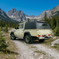 Pour Toyota 2024+ – Capot de coffre arrière en alliage d'aluminium de 6,0 pieds, résistant aux rayures et à l'usure, étanche, avec verrouillage, installation sans perçage