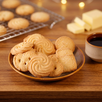 Galletas de Mantequilla Estilo Danés para Pedidos al por Mayor Personalizados - Dulces y Crujientes Rellenas de Huevo con Empaque en Caja