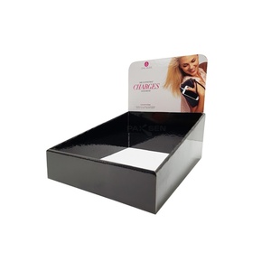 Custom Foldable Popup Folding Blank <b>Boxes</b> Shipping Shop PDQ Tray Storage Cardboard Display Counter Retail Gift with Logo - Product Image 5