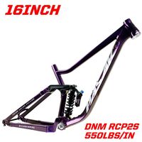 Cadre de VTT en acier CG Softail 29\" 27.5\" pour la descente DH Trail AM Pneu 3.0 Axe traversant avec frein à disque 148MM