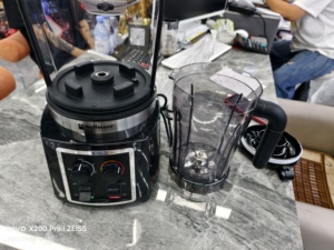 <span class=keywords><strong>Hachoir</strong></span> alimentaire multifonction robuste à faible bruit Hoffmans HM 2088 Commercial 4800W insonorisé avec pot incassable de 2L - Product Image 4