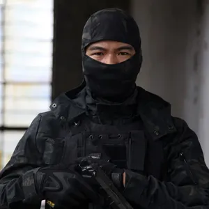 Cagoule camouflage demi-visage coupe-vent respirante pour ski, vélo, cyclisme, sports de plein air, pêche, unisexe - Product Image 4