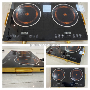 Estufa <span class=keywords><strong>de</strong></span> Inducción Portátil, Estufa <span class=keywords><strong>de</strong></span> Inducción Eléctrica <span class=keywords><strong>de</strong></span> Doble Placa <span class=keywords><strong>de</strong></span> 2000w, Negra <span class=keywords><strong>y</strong></span> Blanca, Portátil para <span class=keywords><strong>Cocina</strong></span> - Product Image 2