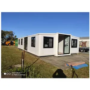 Prefab Expandable Ready Made Foldable Folding Tiny Mobile Portable Pop Up Shipping Container Homes House Ready To Ship Living