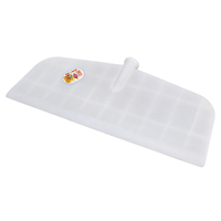 Pelle agricole en plastique pour plaque de poussée, pelle pour grain, râteau à grain, plaque plate pour le séchage des grains industriels, grain en plastique