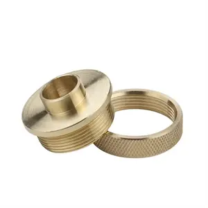 Kit de guide de douille de gabarit de routeur en laiton Oem Cnc pour charnières de routeur en bois mèche à queue d'aronde - Product Image 1
