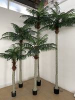 Hochwertiger Realistischer Grüner Künstlicher Baum 350cm Hoch Künstliche Areca-Palme Betelpalme mit Topf