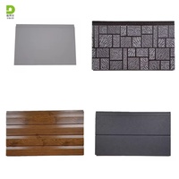 Panneaux muraux extérieurs pour maison préfabriquée en conteneur, panneaux décoratifs gaufrés en acier galvanisé isolés en mousse PU, anti-UV et résistants aux intempéries