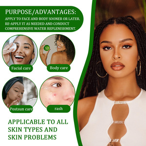 Gel de <span class=keywords><strong>Aloe</strong></span> Vera de Marca Privada, Aclarante, 100% Puro y Natural, Cuidado de la Piel, <span class=keywords><strong>Hidratante</strong></span> Facial, Calmante, Blanqueador - Product Image 4