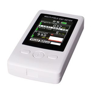 เครื่องวัดความแรงของสนามแม่เหล็กไฟฟ้าแบบดิจิตอล EMF RF ช่วงความถี่ 50MHz ถึง 3.5GHz พร้อมไฟแสดงสถานะเตือน - Product Image 4