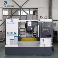 Machine de fraisage CNC XH7132, machine de fraisage verticale à 3 axes, machine de travail des métaux de haute précision