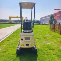 Mini-excavatrice compacte hydraulique de 2 tonnes en gros avec accessoires optionnels : godet, tarière, brise-roche et grappin