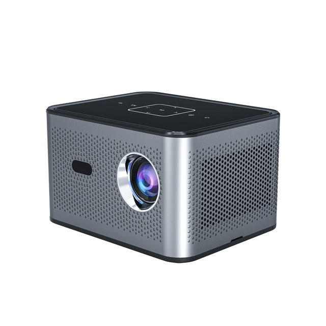 Zkmagic Cheap Mini Projector 4K 720P Display 150 ANSI Lumens 2GB 16GB 2.4G 5G WIFI Android 9 Portable Projector Screen