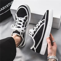 Nouvelles baskets confortables à lacets, basses, respirantes, pour hommes, chaussures de skateboard