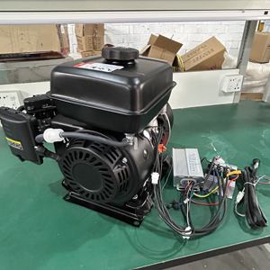 DC 48V 60V 72V 3kw 4kw 휴대용 침묵 전기 자동차 용 가솔린 발전기 범위 연장기 - Product Image 1