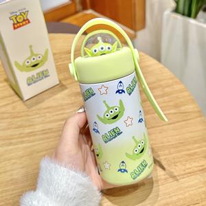 2025 nouveau dessin animé Mini mignon 210ml Thermos tasse petit Portable filtre tasse d'eau avec sangle pour le sport - Product Image 5