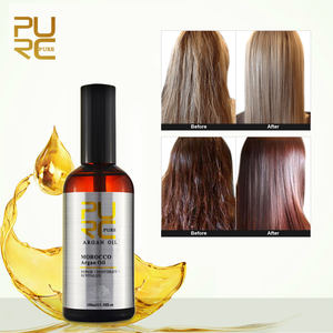 Etiqueta privada Marruecos Aceite de argán Aceite para el cabello Hidratante Suero para el cabello brillante - Product Image 5