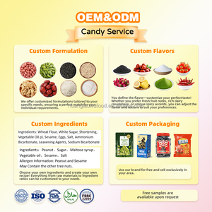 Bonbons aux noix séchées Huanglaowu, saveur <span class=keywords><strong>sel</strong></span> <span class=keywords><strong>et</strong></span> poivre, carrés d'arachides, barres de bonbons croustillants aux arachides pour la vente en gros - Product Image 5