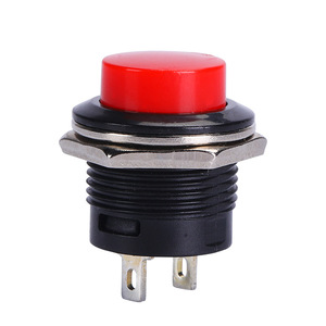 <b>Push</b> <b>Button</b> <b>Switch</b> PBS-19B 10A 24V Screw Terminal Non-Illuminated IP40 Plastic Material - Product Image 2