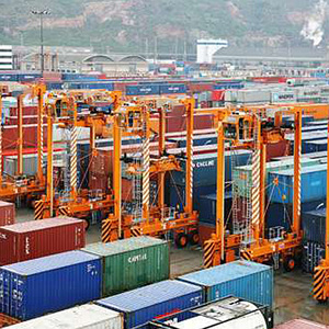 Ban karet kontainer gantry crane 20 kaki 40 kaki, ban karet, Derek pembawa - Product Image 3