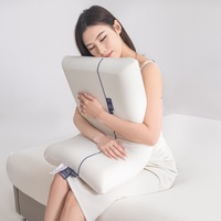 Coussin d'oreiller en mousse à mémoire de forme personnalisable pour un sommeil profond, soutien du cou, aide au sommeil à récupération lente