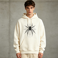 Impression personnalisée du logo, sweat-shirts à capuche pour hommes 430 g/m², vêtements de créateur, vêtements pour hommes, fournisseur de vêtements tendance, sweat-shirt Sp5de 1 à 1