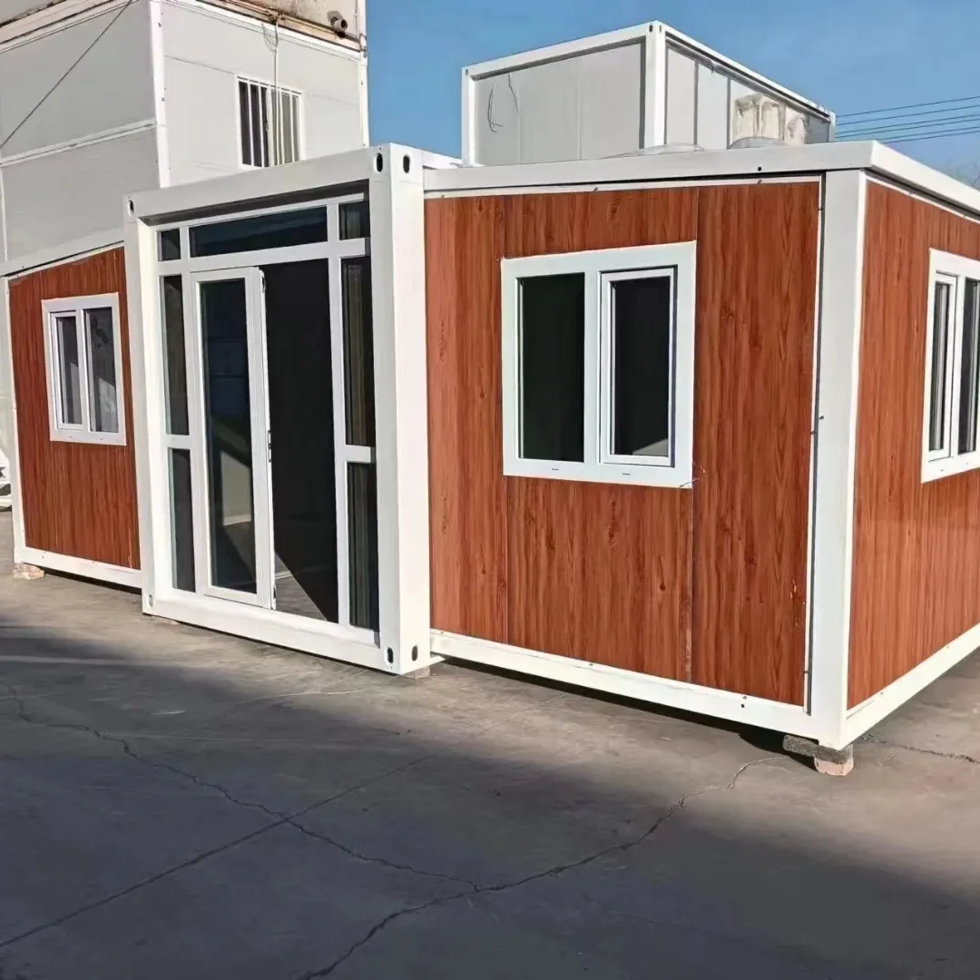 Bâtiments préfabriqués Maisons modulaires préfabriquées Conteneur extensible pliant moderne Maison Casas 20 pieds 40 maisons préfabriquées