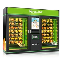 Op Maat Gemaakte Zelfbediening Volautomatische Verse Gezonde Voedselautomaat Te Koop